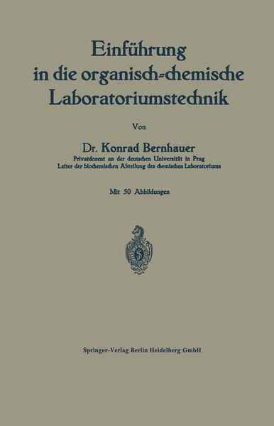 Produktbild: Einf&uuml;hrung in die organisch-chemische Laboratoriumstechnik