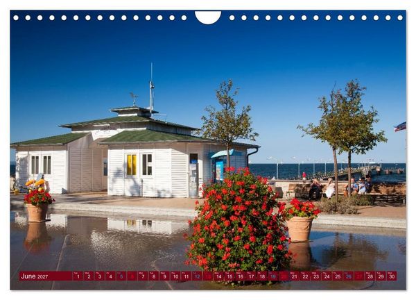 Produktbild: Mecklenburg-Western Pomerania. Impressions from the Baltic coast (Wall Calendar 2027 DIN A4 landscape), CALVENDO 12 Month Wall Calendar