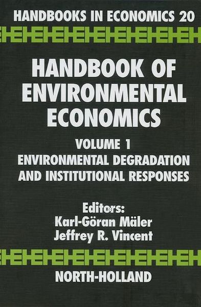 Produktbild: Handbook of Environmental Economics