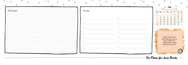 Produktbild: Der Kita-Tischkalender 2027/28