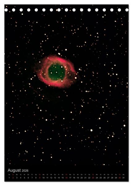 Produktbild: Sch&ouml;nheit des Universums (Tischkalender 2026 DIN A5 hoch), CALVENDO Monatskalender
