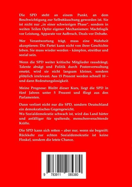 Produktbild: SPD &ndash; Der Fall der &auml;ltesten Partei Deutschlands?
