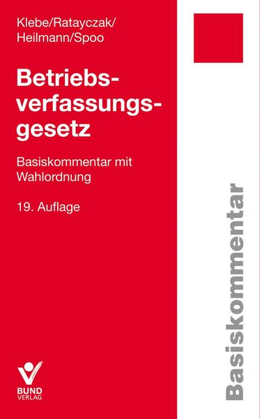 Produktbild: Betriebsverfassungsgesetz (BetrVG)