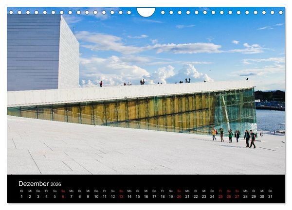 Produktbild: Oslo (Wandkalender 2026 DIN A4 quer), CALVENDO Monatskalender