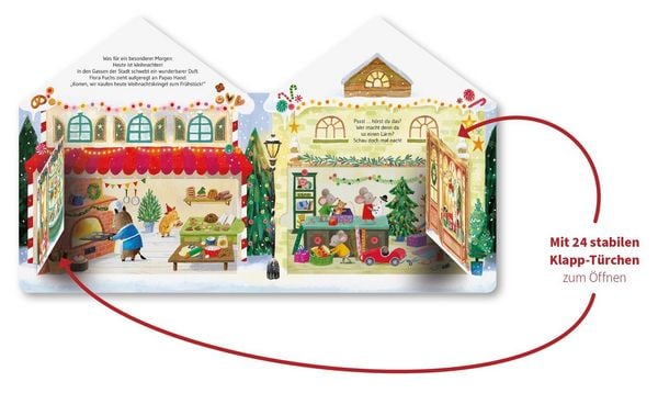 Produktbild: Meine kleine Weihnachtsstadt - Adventskalender