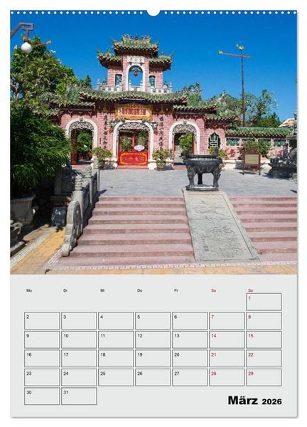 Produktbild: VIETNAM - Mein Urlaubsplaner (Wandkalender 2026 DIN A2 hoch), CALVENDO Monatskalender