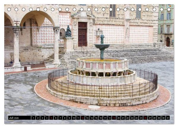 Produktbild: Umbrien (Tischkalender 2026 DIN A5 quer), CALVENDO Monatskalender