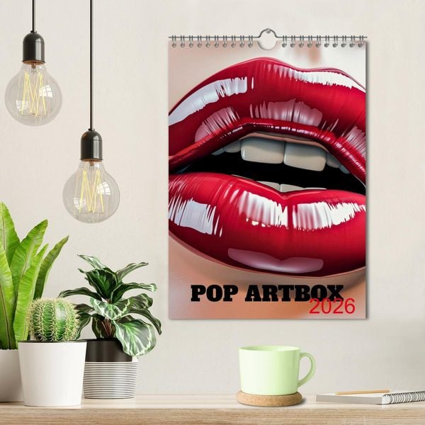 Produktbild: Pop Artbox (Wandkalender 2026 DIN A4 hoch), CALVENDO Monatskalender