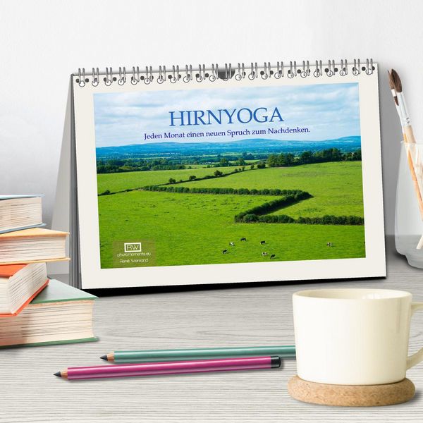 Produktbild: Hirnyoga (Tischkalender 2026 DIN A5 quer), CALVENDO Monatskalender