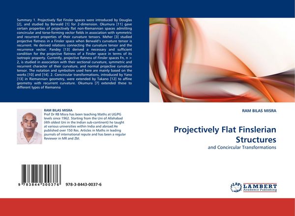 Produktbild: Projectively Flat Finslerian Structures