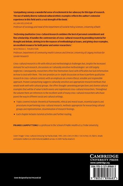 Produktbild: Performing Qualitative Cross-Cultural Research