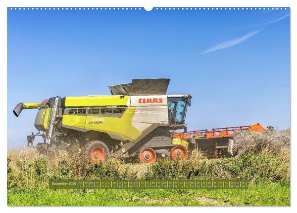 Produktbild: Giganten der Ernte (hochwertiger Premium Wandkalender 2026 DIN A2 quer), Kunstdruck in Hochglanz