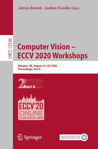 Produktbild: Computer Vision &ndash; ECCV 2020 Workshops