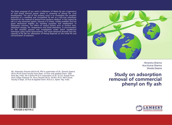 Produktbild: Study on adsorption removal of commercial phenyl on fly ash