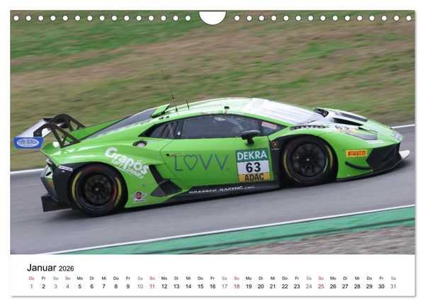 Produktbild: GT Masters (Wandkalender 2026 DIN A4 quer), CALVENDO Monatskalender
