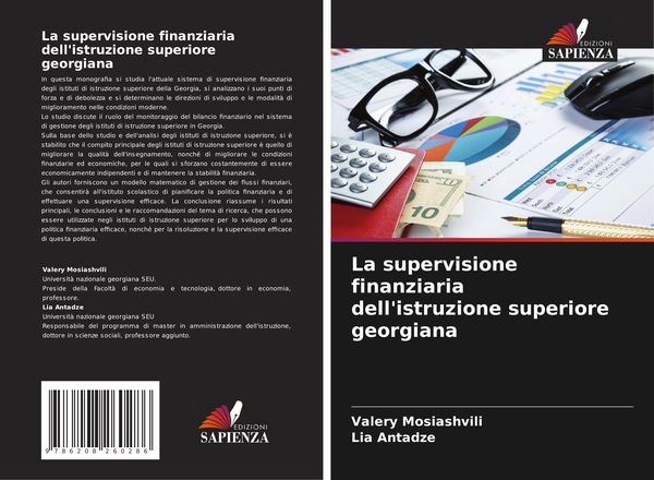 Produktbild: La supervisione finanziaria dell'istruzione superiore georgiana