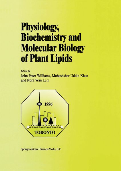 Produktbild: Physiology, Biochemistry and Molecular Biology of Plant Lipids