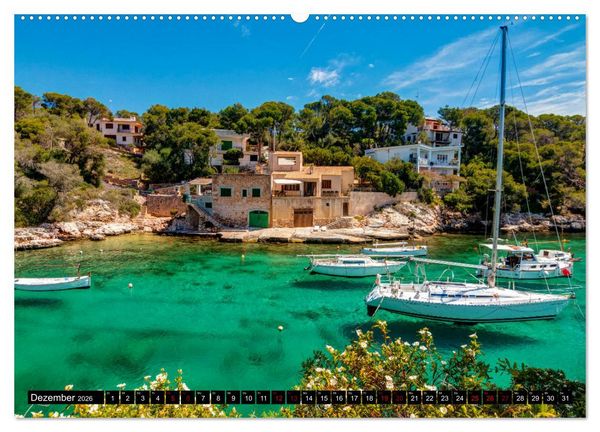 Produktbild: Mallorca - Cala Figuera Spezial (Wandkalender 2026 DIN A2 quer), CALVENDO Monatskalender
