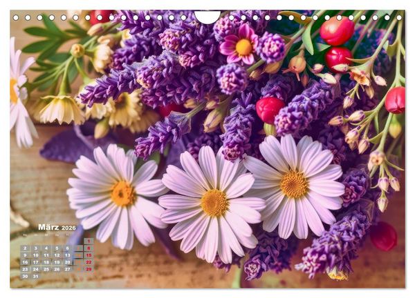 Produktbild: Lavendel f&uuml;r deine Sinne (Wandkalender 2026 DIN A4 quer), CALVENDO Monatskalender