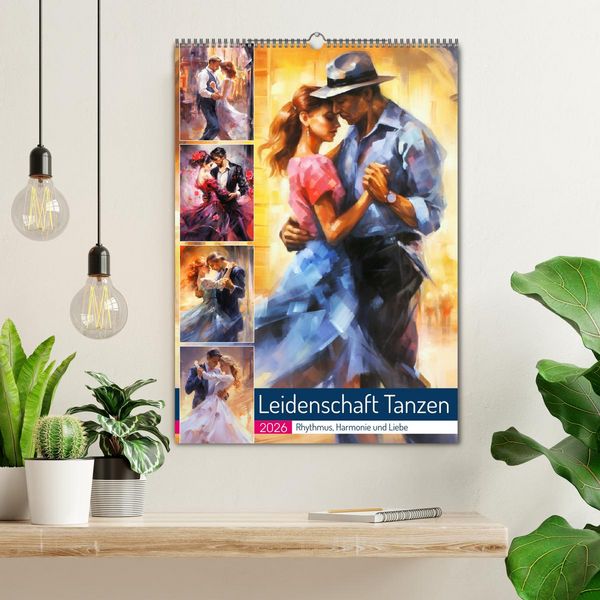 Produktbild: Leidenschaft Tanzen. Rhythmus, Harmonie und Liebe (Wandkalender 2026 DIN A2 hoch), CALVENDO Monatskalender