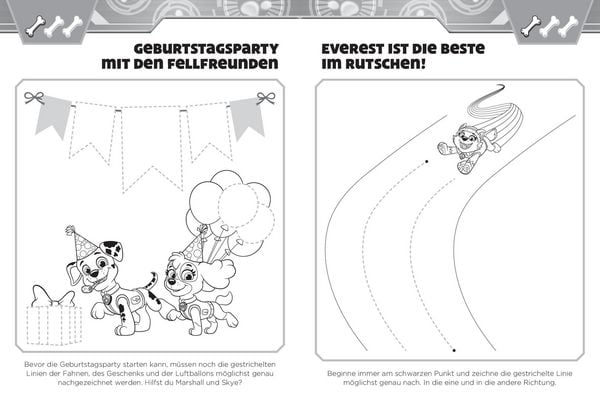 Produktbild: PAW Patrol Vorschulbuch Schwung&uuml;bungen