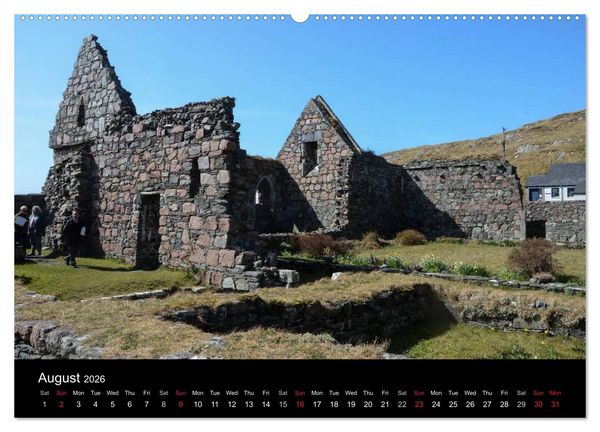 Produktbild: Iona Scotland's Mystical Isle (High Quality Premium Wall Calendar 2026 DIN A2 landscape),CALVENDO 12 Month Wall Calendar