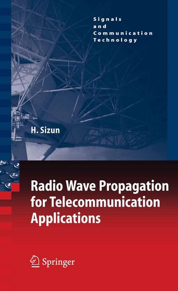 Produktbild: Radio Wave Propagation for Telecommunication Applications