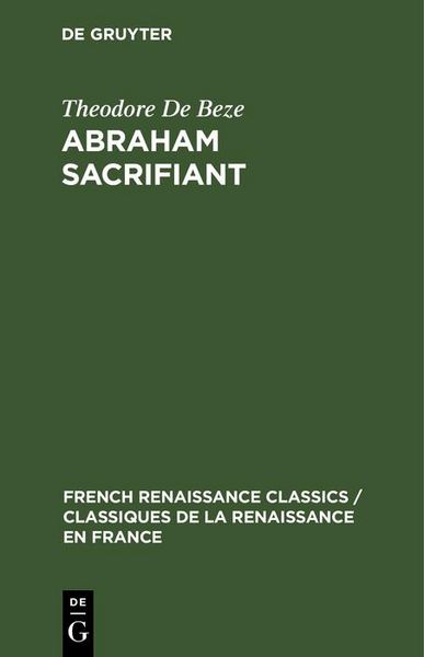 Produktbild: Abraham Sacrifiant