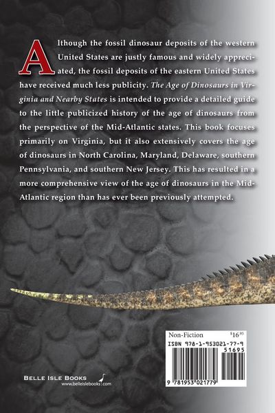 Produktbild: The Age of Dinosaurs in Virginia and Nearby States