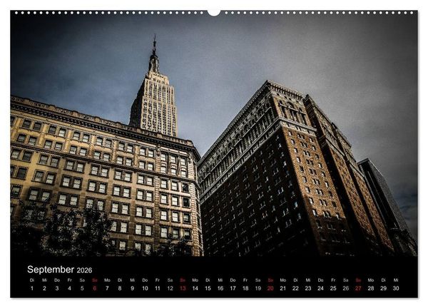 Produktbild: New York feeling (Wandkalender 2026 DIN A2 quer), CALVENDO Monatskalender