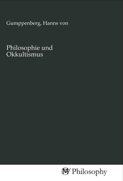 Produktbild: Philosophie und Okkultismus