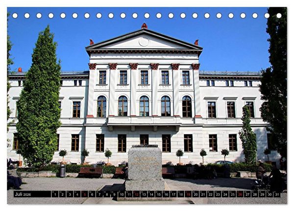Produktbild: Weimar 2026 (Tischkalender 2026 DIN A5 quer), CALVENDO Monatskalender
