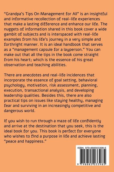 Produktbild: Grandpa's Tips on Management For All