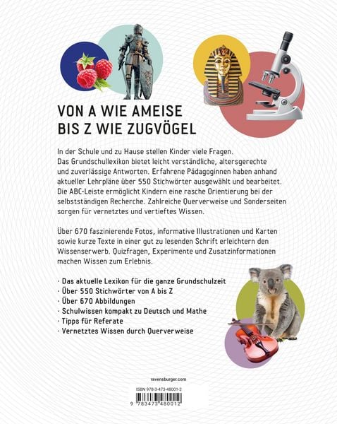Produktbild: Ravensburger Lexika - Das Ravensburger Grundschullexikon von A bis Z