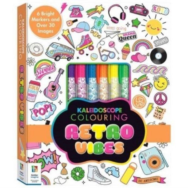 Produktbild: Kaleidoscope Colouring Kit Retro Vibes