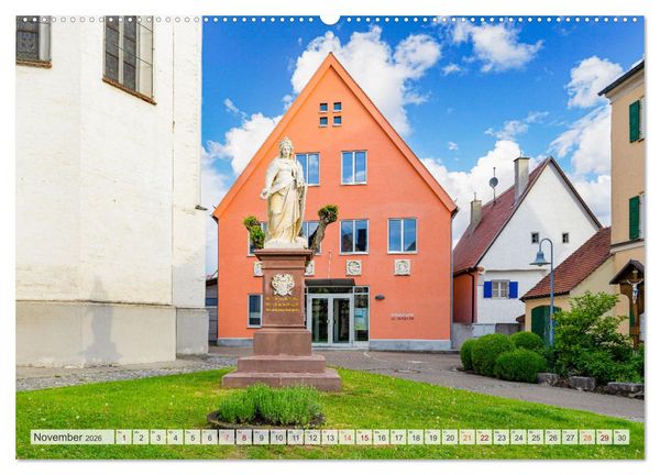 Produktbild: Lauingen Impressionen (Wandkalender 2026 DIN A2 quer), CALVENDO Monatskalender