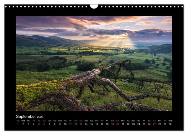 Produktbild: The Changing Seasons of the Peak District (Wall Calendar 2026 DIN A3 landscape), CALVENDO 12 Month Wall Calendar