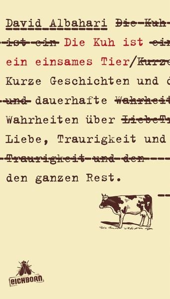 Produktbild: Die Kuh ist ein einsames Tier