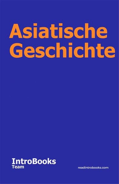 Produktbild: Asiatische Geschichte