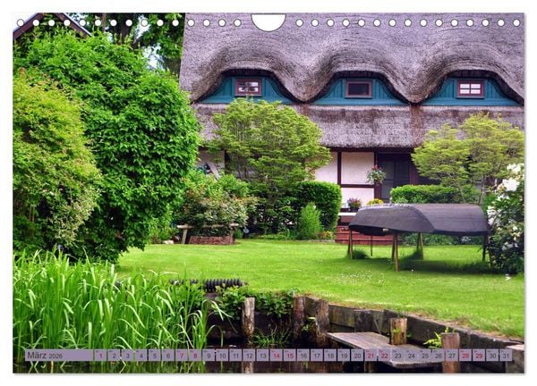 Produktbild: Spreewald - Idyllische Heimat der Sorben (Wandkalender 2026 DIN A4 quer), CALVENDO Monatskalender