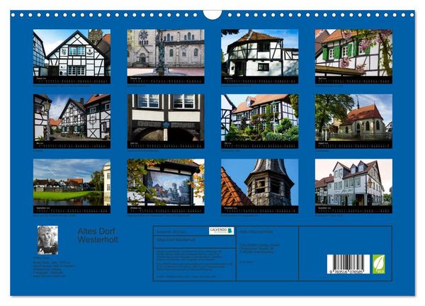 Produktbild: Altes Dorf Westerholt (Wandkalender 2026 DIN A3 quer), CALVENDO Monatskalender