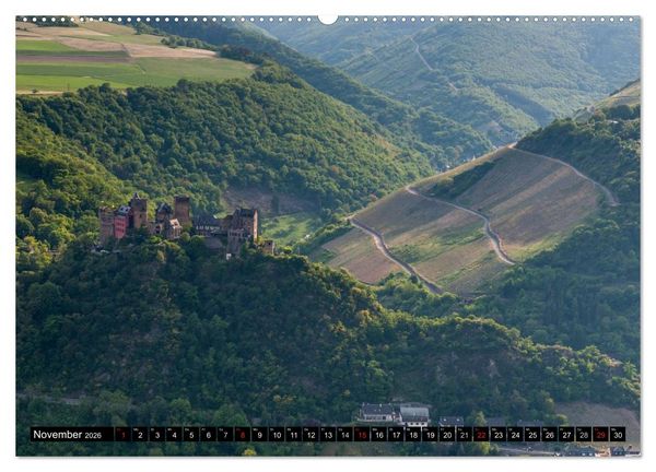 Produktbild: Rheinsteig Impressionen III (Wandkalender 2026 DIN A2 quer), CALVENDO Monatskalender