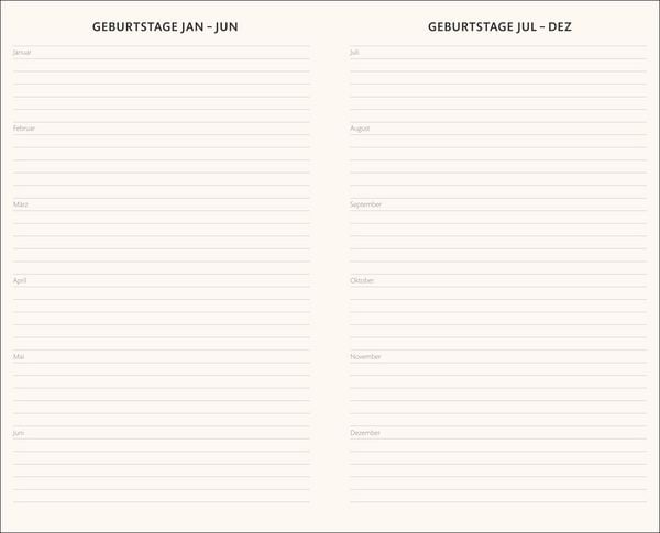 Produktbild: Kombitimer schwarz mittel 2027