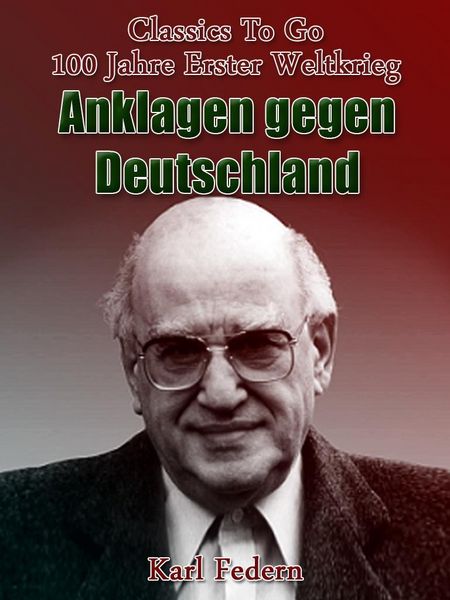 Produktbild: Anklagen gegen Deutschland