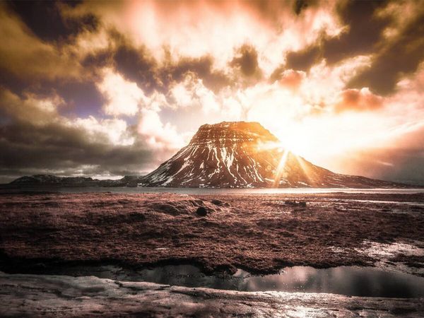 Produktbild: Island - Kirkjufellsfoss (Puzzle)