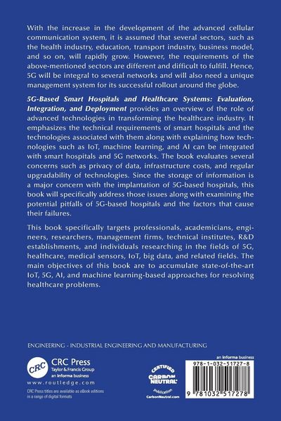 Produktbild: 5G-Based Smart Hospitals and Healthcare Systems