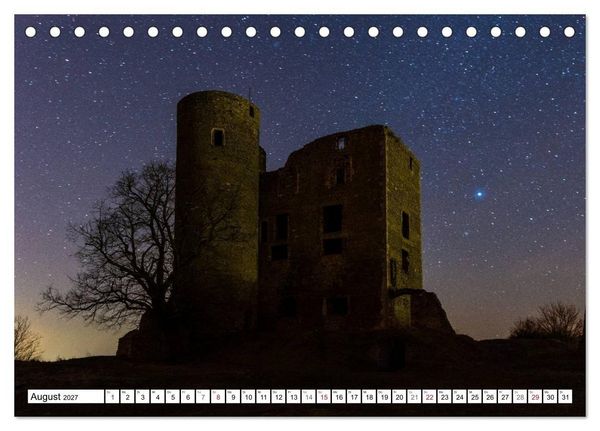 Produktbild: Sachsen-Anhalt - Schl&ouml;sser und Burgen (Tischkalender 2027 DIN A5 quer), CALVENDO Monatskalender