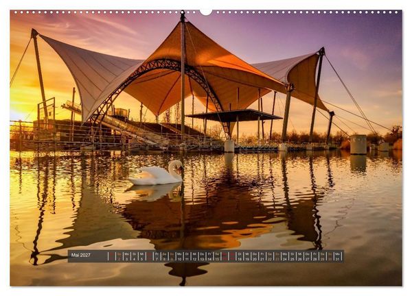 Produktbild: Magdeburg entdecken (Wandkalender 2027 DIN A2 quer), CALVENDO Monatskalender