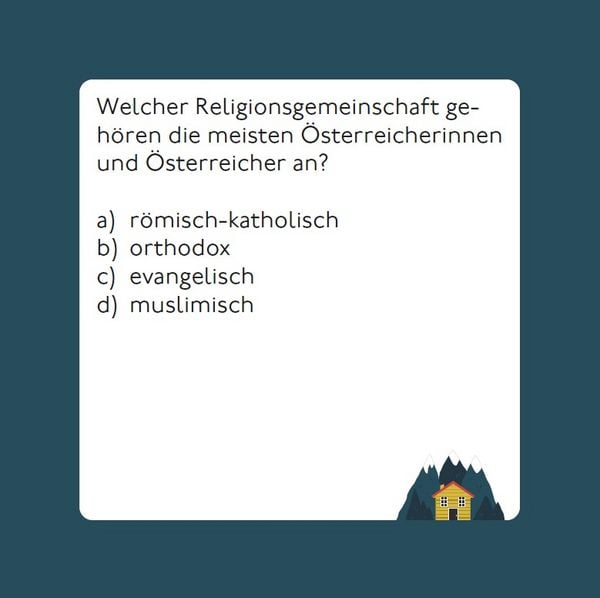 Produktbild: Das &Ouml;sterreich-Quiz (Neuauflage)