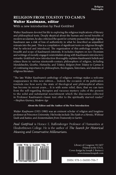 Produktbild: Religion from Tolstoy to Camus